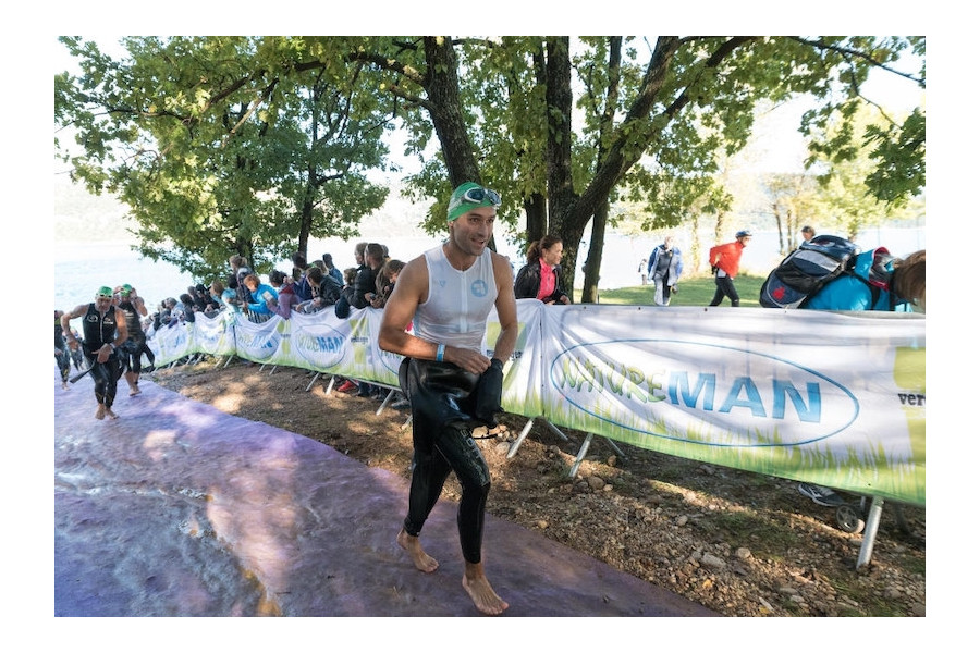 Triathlon Natureman : la Team ESCAPE s'engage pour la cause sportive