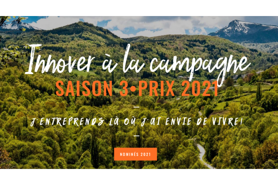2nd consecutive nomination for the Trophée Innover à la Campagne